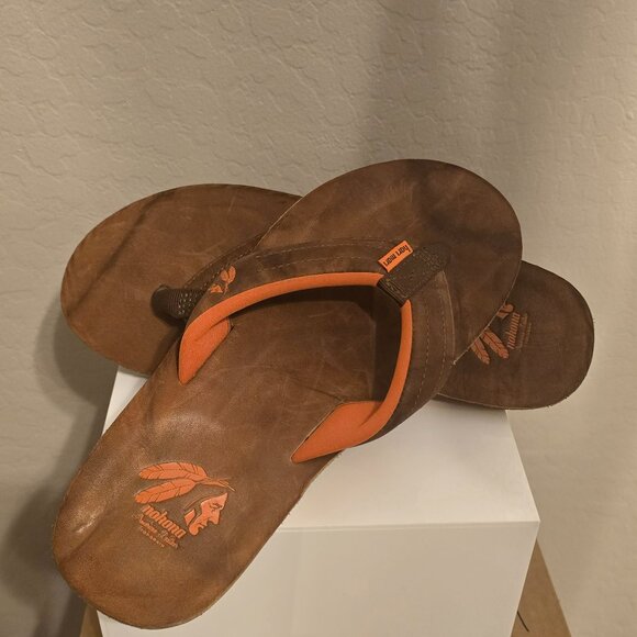 Nokona x Hari Mari Walnut Flip Flops - MEN main image 5